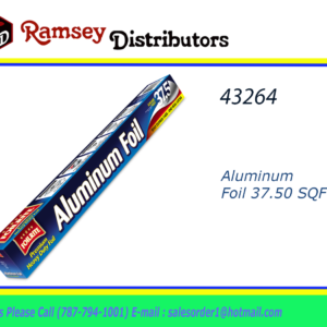 43264 - IN85191  Aluminum Foil  37.5 SQFT