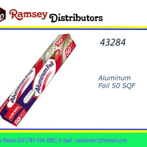 43284 - CN92261  50 SQFT ALUMINUM FOIL
