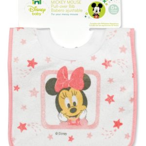 44083 - M37087  Mickey Bib-Vinil W/Terry