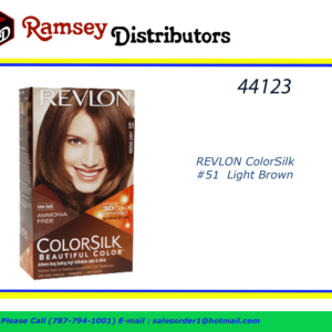 44123 - REVLON ColorSilk #51  Light Brown