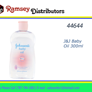 44644 - J & J Baby Oil 300ml