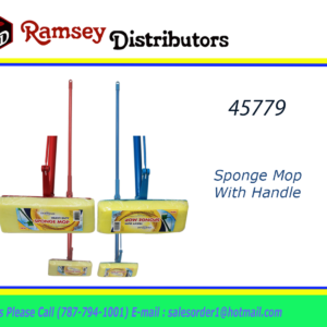 45779 - CH24222  Sponge Mop With Handle