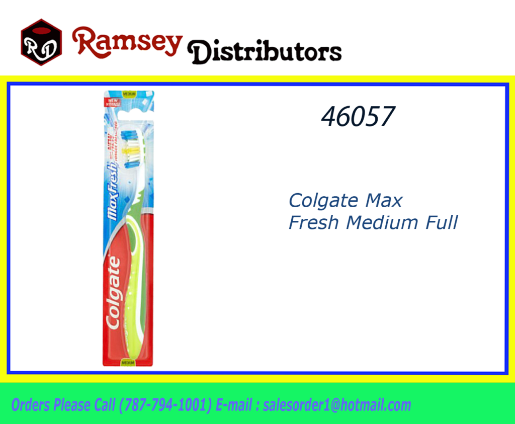 46057 Colgate Max Fresh Medium Full 00448 Ramsey Distributors