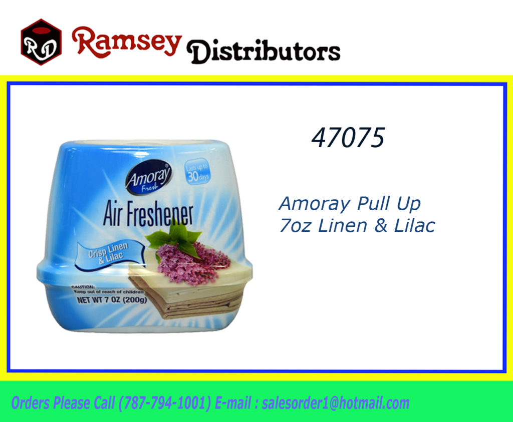 47075 Amoray Pull Up 7oz Linen & Lilac 88206 Ramsey Distributors