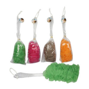 47538 - 17965  Bath Elements Back Ruffle Body Sponge