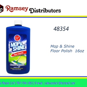 48354 - 90515    Mop & Shine Floor Polish 20oz