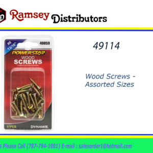 49114 - HW-40059    Woodboard Screws 4 x 20mm