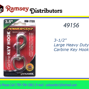 49156 - HW-7739  3-1/2" (Large) Heavy Duty Carbine Key Hook