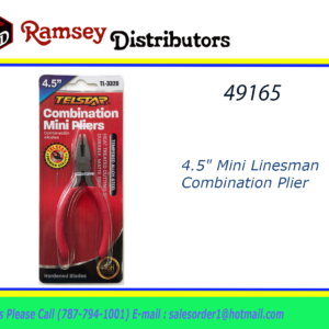 49165 - TL-3320       4.5" Mini Linesman/Combination Plier
