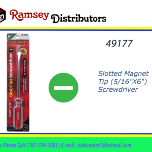 49177 - TL-3304        Slotted Magnet Tip (5/16"X6") Screwdriver