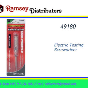 49180 - TL-3307       Electric Testing Screwdriver