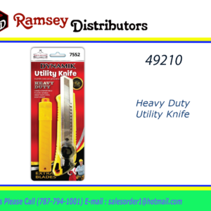 49210 - D-7552   Heavy Duty Utility Knife
