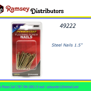 49222 - HW-40067    Steel Nails 1.5"