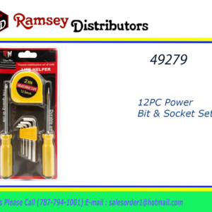 49279 - TL-40013     Screwdriver & Hex Allen Key Set
