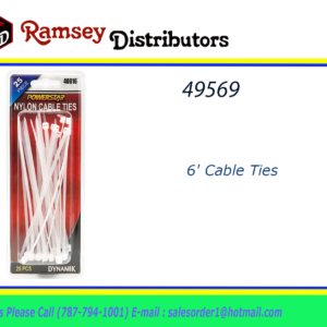 49569 - HW-40017    Nylon Cable Ties
