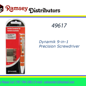 49617 - D-10837          Dynamik 9-in-1 Precision Screwdriver