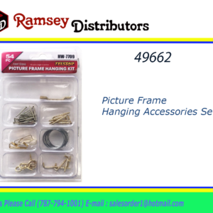 49662 - HW-7709         Picture Frame Hanging Accessories Set