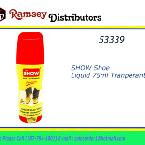 53339 - CH12012  SHOW SHOE LIQUID 75ML TRANSPARENT