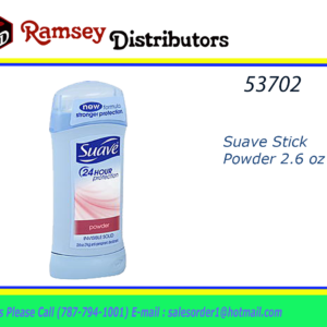 53702 - Suave Stick Powder 2.6 oz