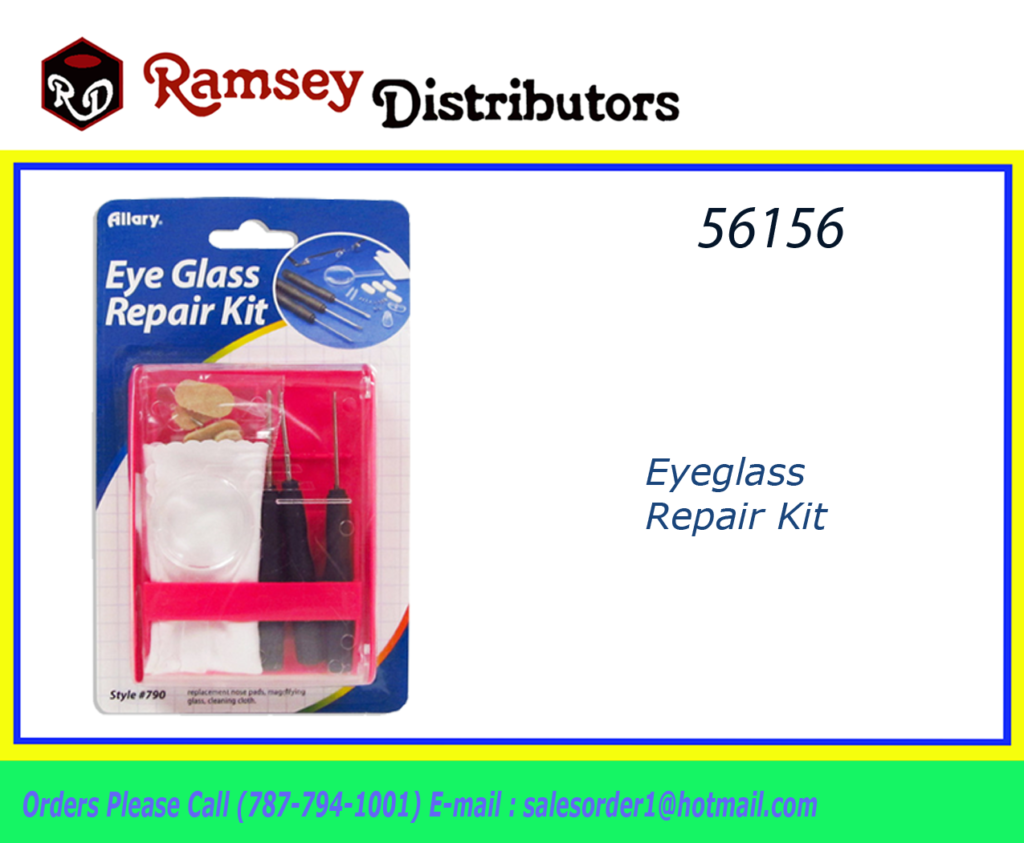 56156 790 Eyeglass Repair Kit Ramsey Distributors