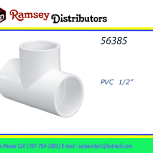 56385 - 240005  PVC TEE 1/2"