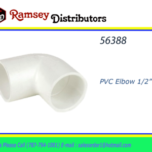 56388 - 230005  PVC Codo (Elbow) 1/2"