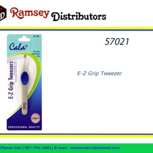 57021 - 70718  Cala E-Z Grip Tweezers 1 pcs