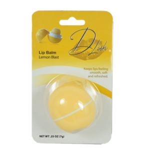 58489 - 88260    Dlish Lip Balm Ball Lemon Blast