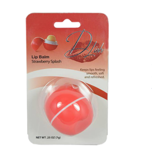 58501 - 88265A    Dlish Lip Balm Ball Strawberry Splash