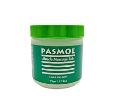 58798 - 27315  Pasmol Athletes Ointment Muscle Pain Relief 3.5 OZ