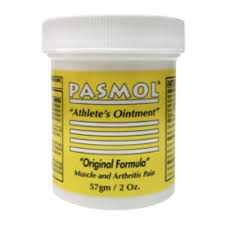 58921 - 27300  Pasmol Athletes Ointment Muscle And Arthritis Pain 2 oz