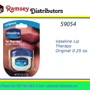 59054 - Vaseline Lip Therapy Original 0.25 oz.