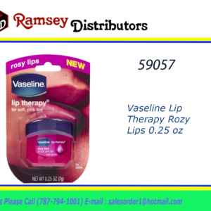 59057 - Vaseline Lip Therapy Rozy Lips 0.25 oz
