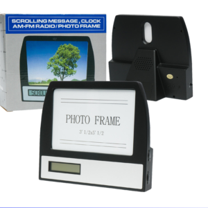 59404 - 58251  Reloj AM/FM Radio Portaretrato