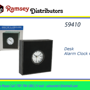 59410 - 50470  Reloj de Mesa C/Despertador 6"