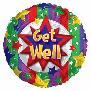 50099 - 114544  Ballons Get Well  18"