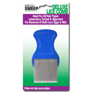 56492 - 90366  Long Toothed Lice Metal Comb