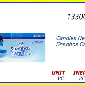 13300 - CANDLES BOX 72