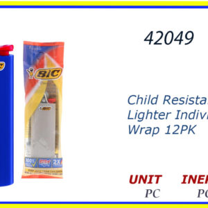 42049 - LIGHTER BIC 12 PC