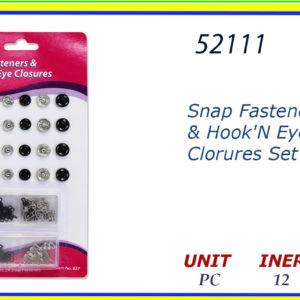 52111 - SNAP FASTENER & HOOK