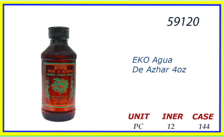 59120 – AGUA DE AZHAR EKO 4oz – Ramsey Distributors