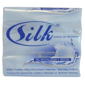 46764 - 231003   Silk Soap 100g 24/3 Azul