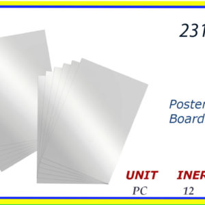 23103 - POSTER BOARD SILVER 22"X 28"