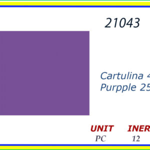 21043 - CARTULINA VIOLETA (25)