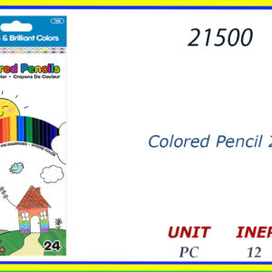 21500 - COLORED PENCIL (24)