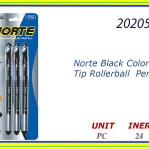 20205 - PEN ROLLERBALL BLACK (3)