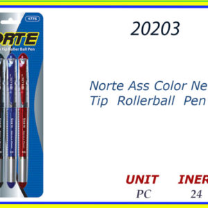 20203 - PEN NORTE ASSORTED COLOR (3)