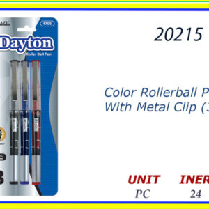 20215 - PEN COLOR ROLLERBALL (3)