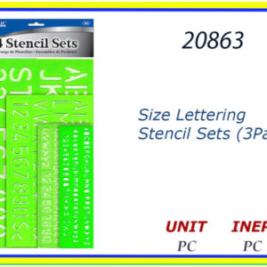 20863 - STENCIL SETS (4)