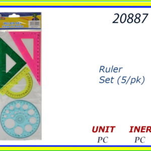 20887 - RULER SET (5)
